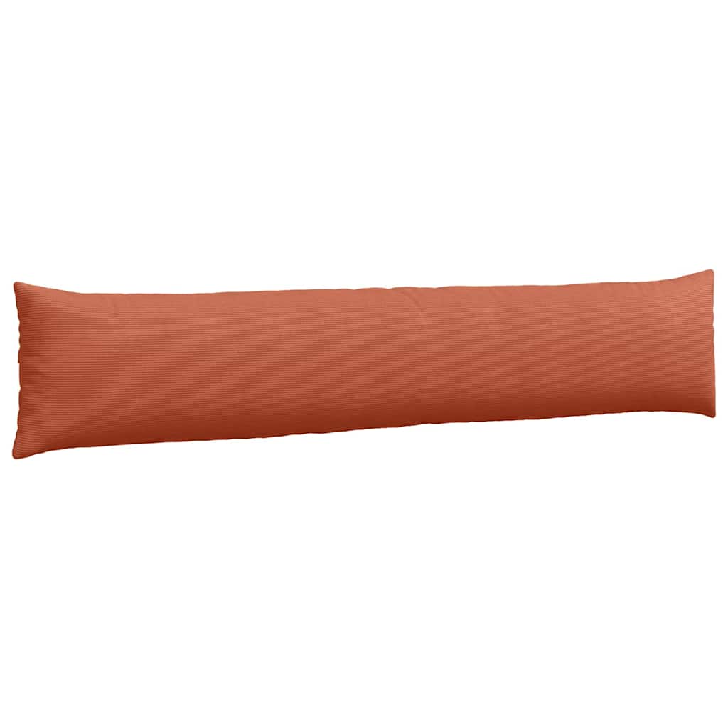 Sofakissen 2 Stück Rot-Orange 200 x 40 cm Cordstoff