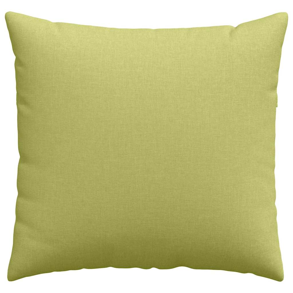 Sofakissen 2 pcs Hellgrün 45 x 45 cm Stoff