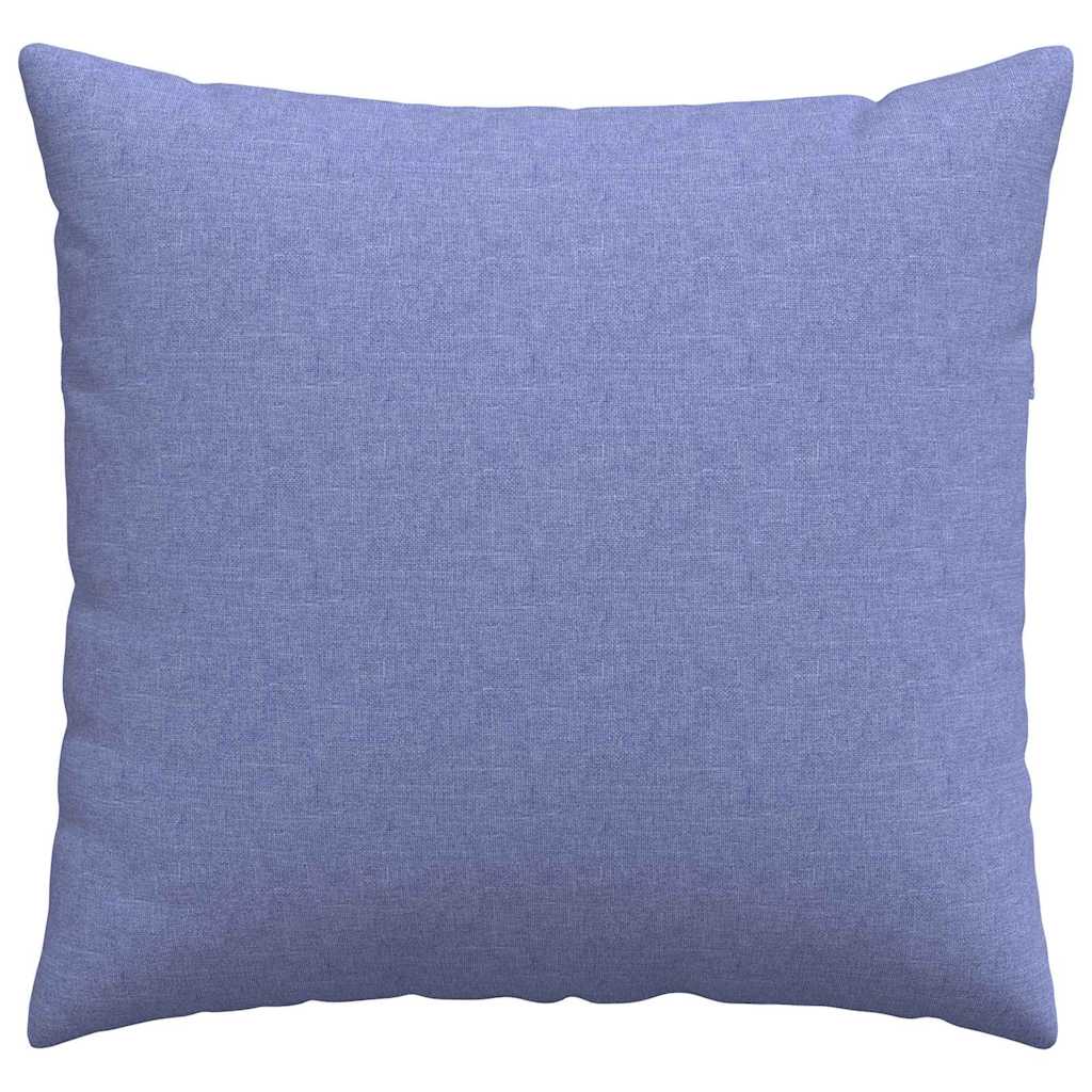 Sofakissen 2 pcs Jeans blau 45 x 45 cm Stoff