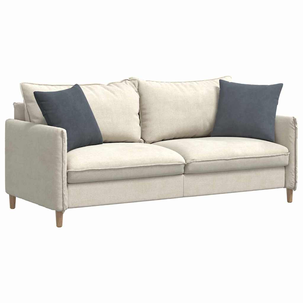 Sofakissen 2 Stück Dunkelgrau 45 x 45 cm Cordstoff