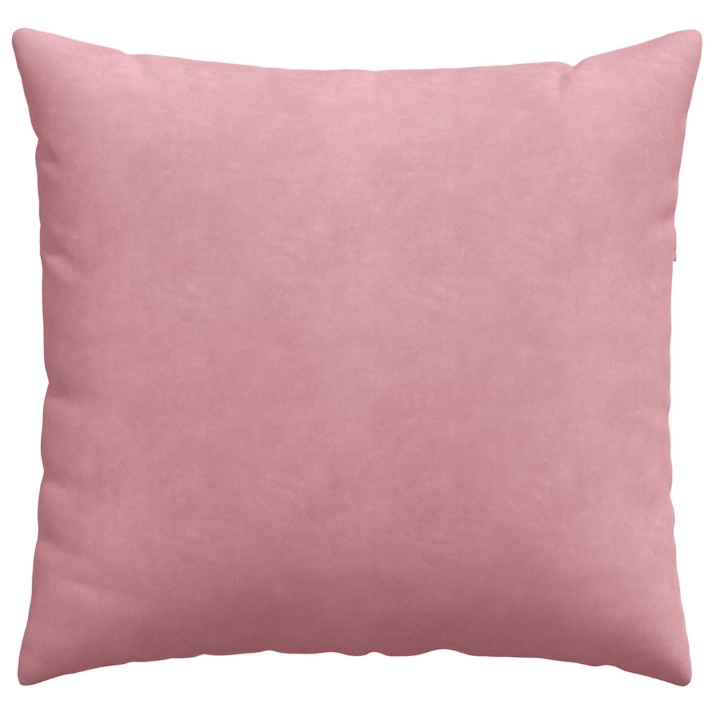 Sofakissen 2 Stück Rosa 45 x 45 cm Cordstoff