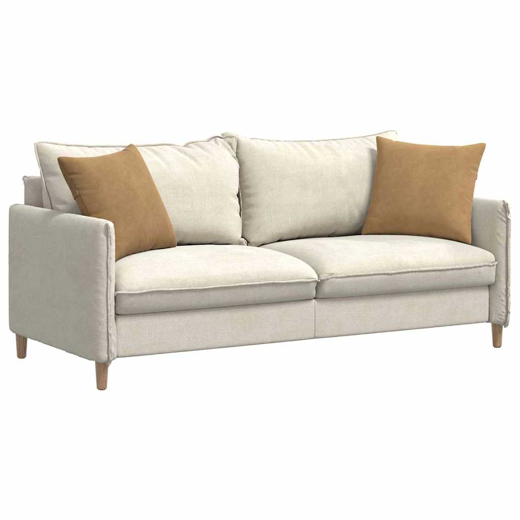 Sofakissen 2 Stück Braun 45 x 45 cm Cordstoff