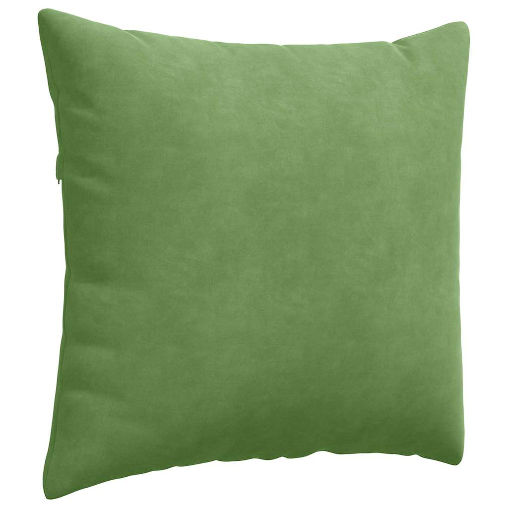 Sofakissen 2 Stück Hellgrün 50 x 50 cm Cordstoff