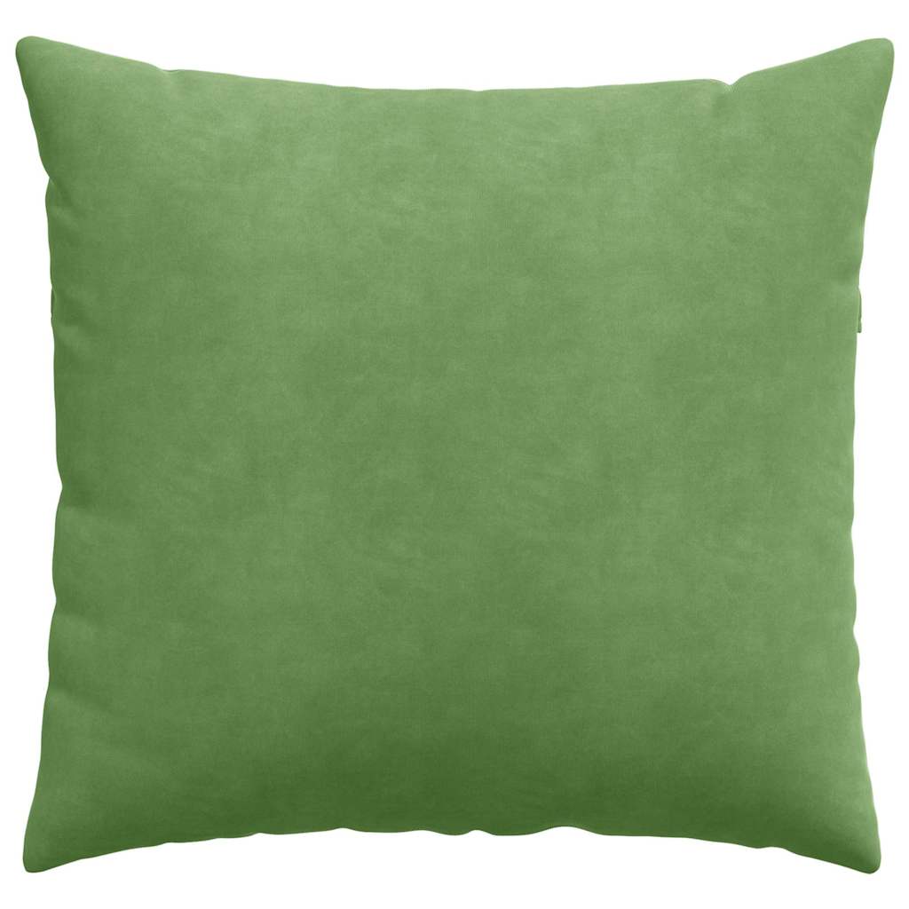Sofakissen 2 Stück Hellgrün 50 x 50 cm Cordstoff