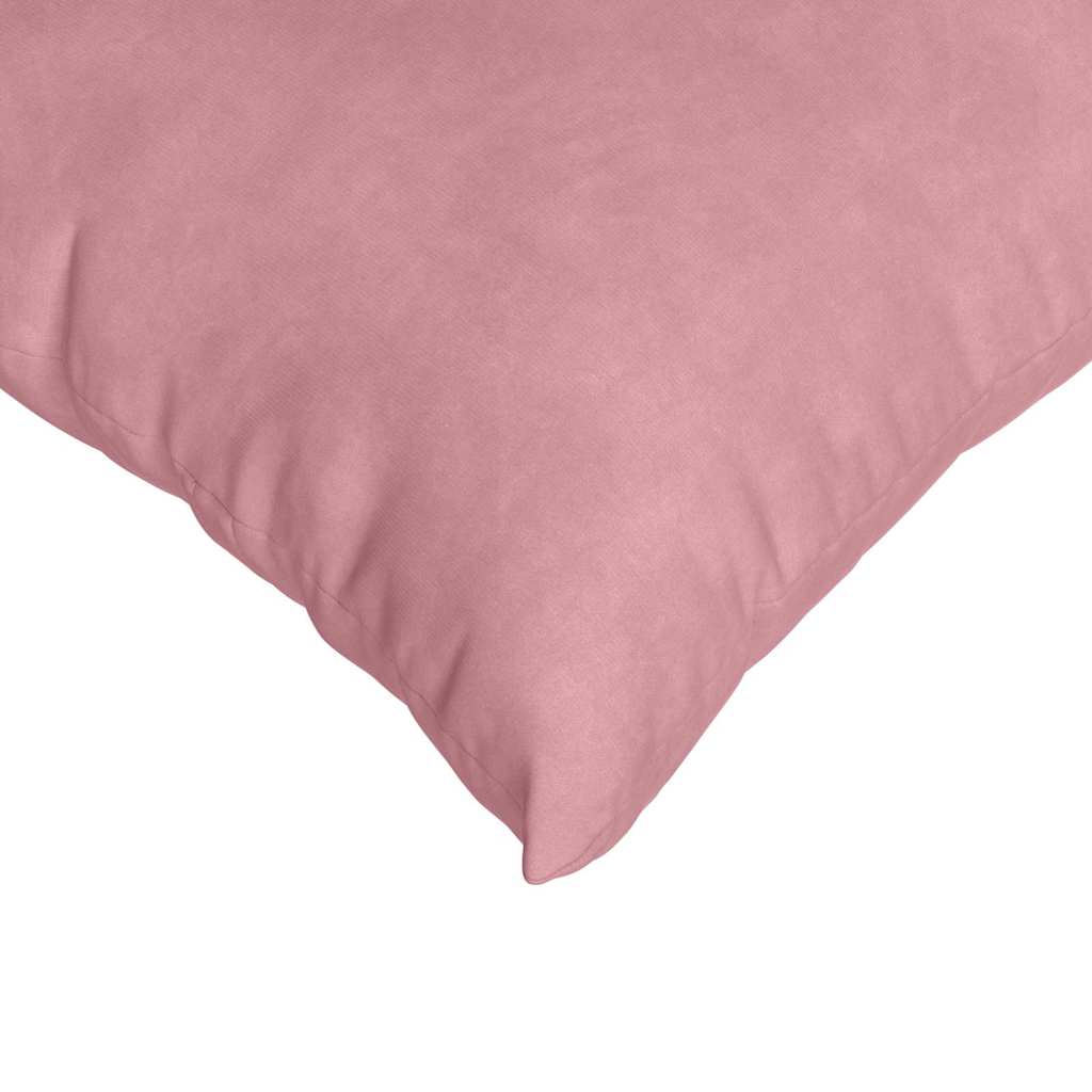 Sofakissen 2 Stück Rosa 50 x 50 cm Cordstoff