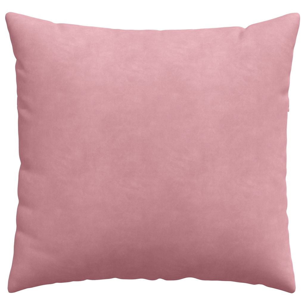Sofakissen 2 Stück Rosa 50 x 50 cm Cordstoff