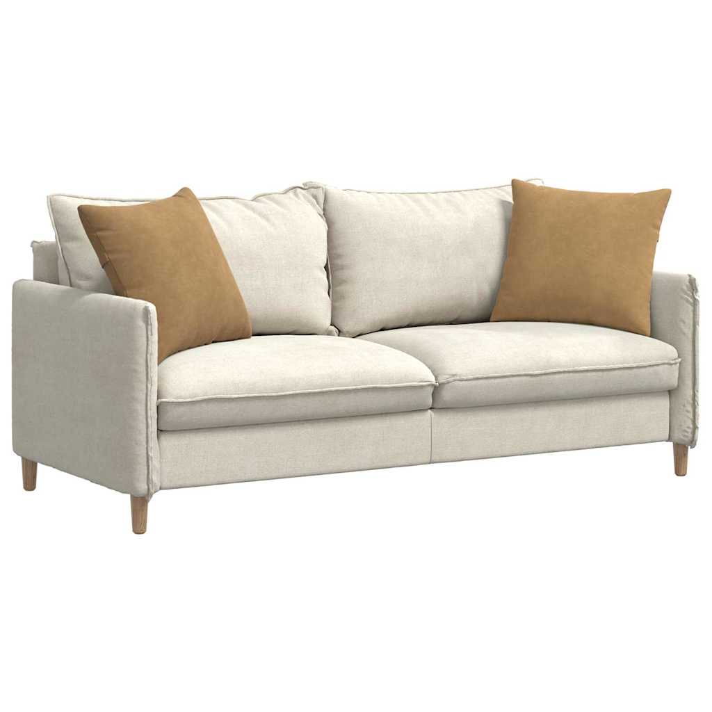Sofakissen 2 Stück Braun 50 x 50 cm Cordstoff