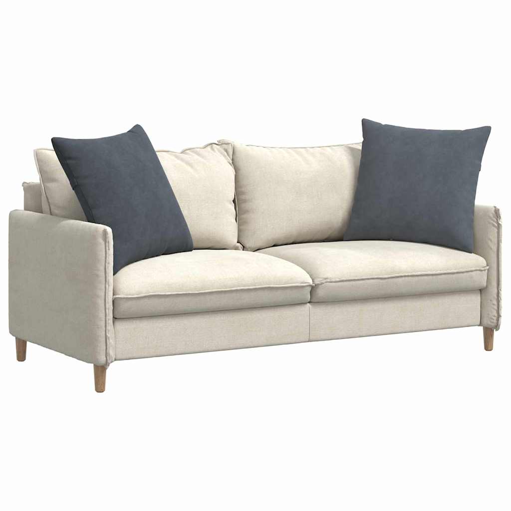 Sofakissen 2 Stück Dunkelgrau 60 x 60 cm Cordstoff