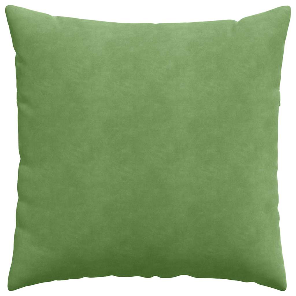 Sofakissen 2 Stück Hellgrün 60 x 60 cm Cordstoff
