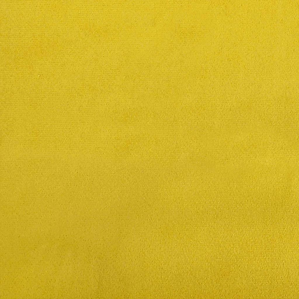 Sofakissen 2 pcs Gelb 60 x 60 cm Cordstoff
