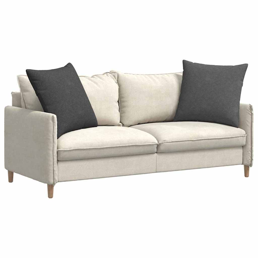 Sofakissen 2 Stück Dunkelgrau 60 x 60 cm Cordstoff