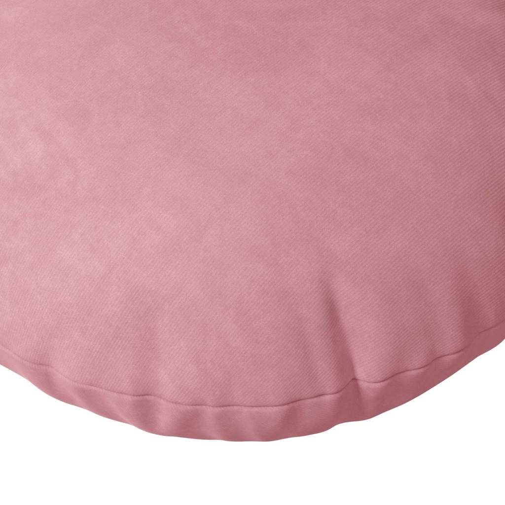 Sitzkissen 2 pcs Rosa Ø30 x 13 cm Samt