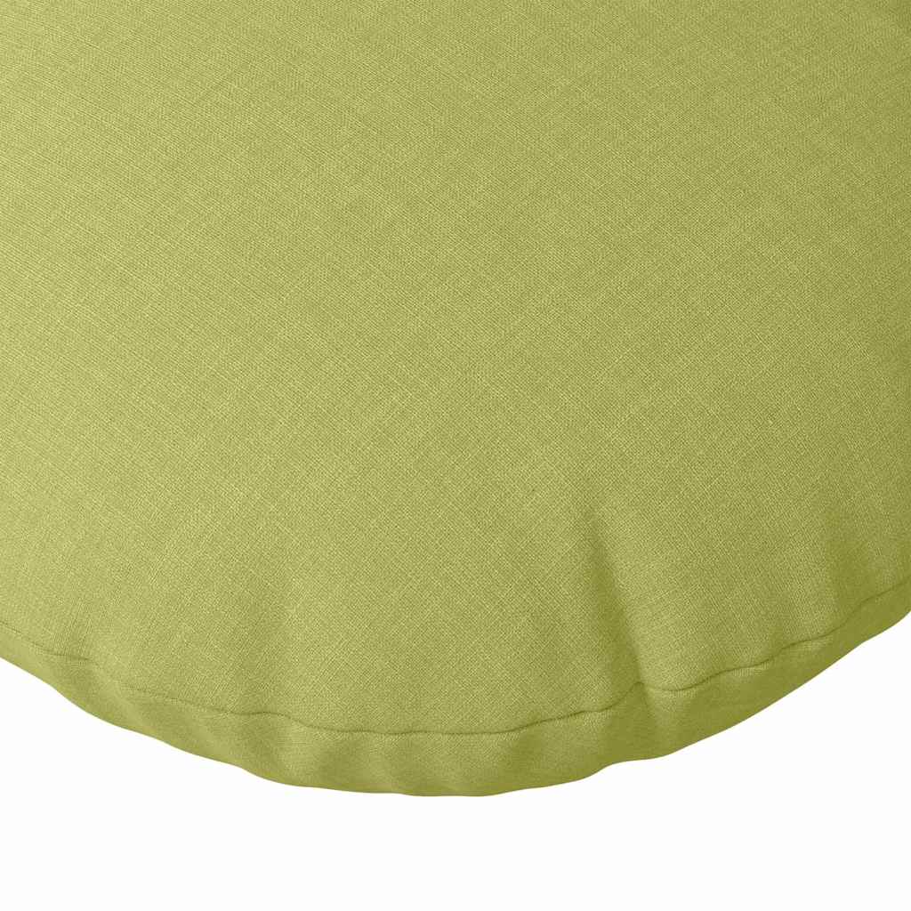 Sitzkissen 2 pcs Hellgrün Ø80 x 29 cm Stoff