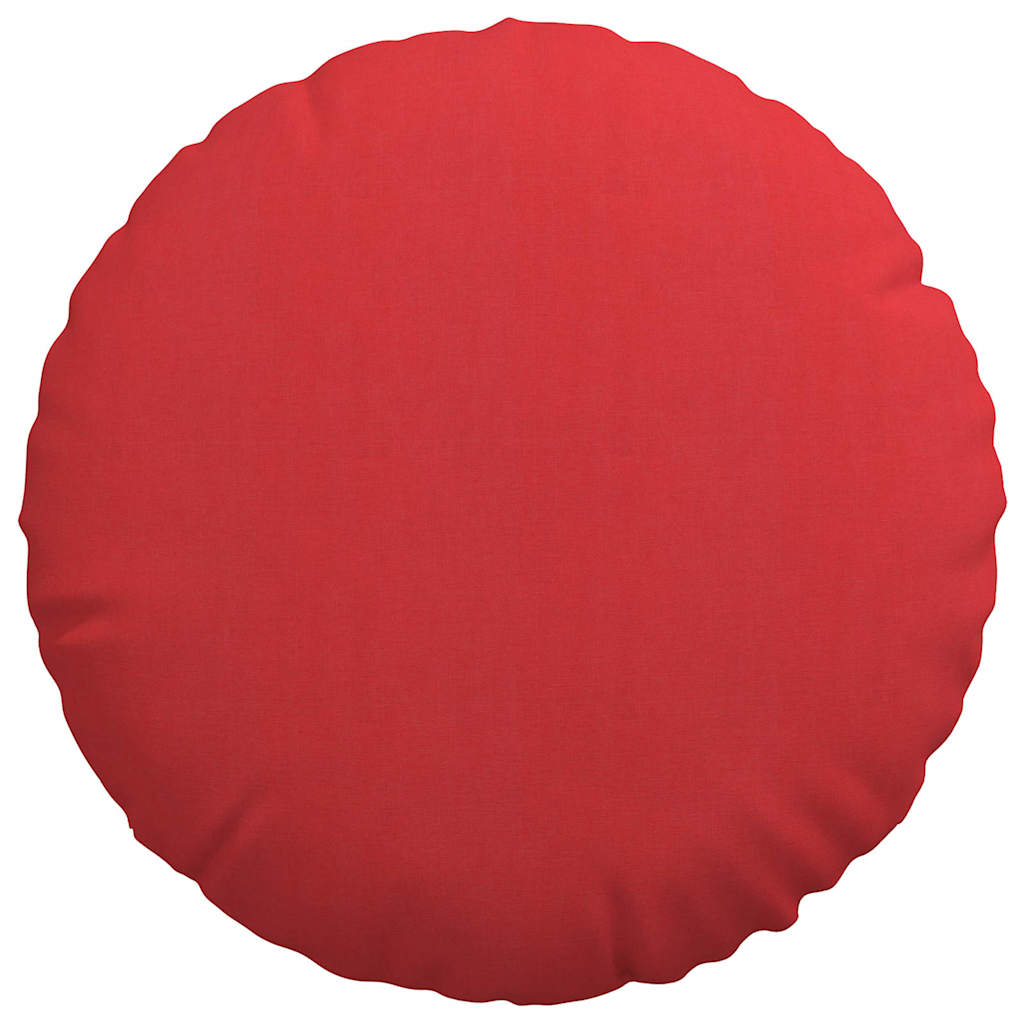 Sitzkissen 2 pcs Rot Ø80 x 29 cm Stoff