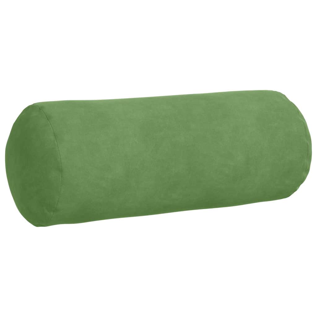 Bolsterkissen 2 Stück Hellgrün Ø 15 x 40 cm Cordstoff