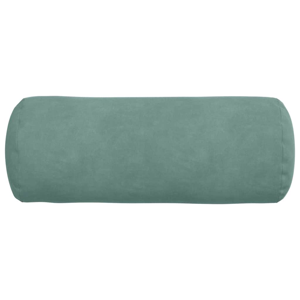 Bolsterkissen 2 Stück Meergrün Ø 15 x 40 cm Cordstoff