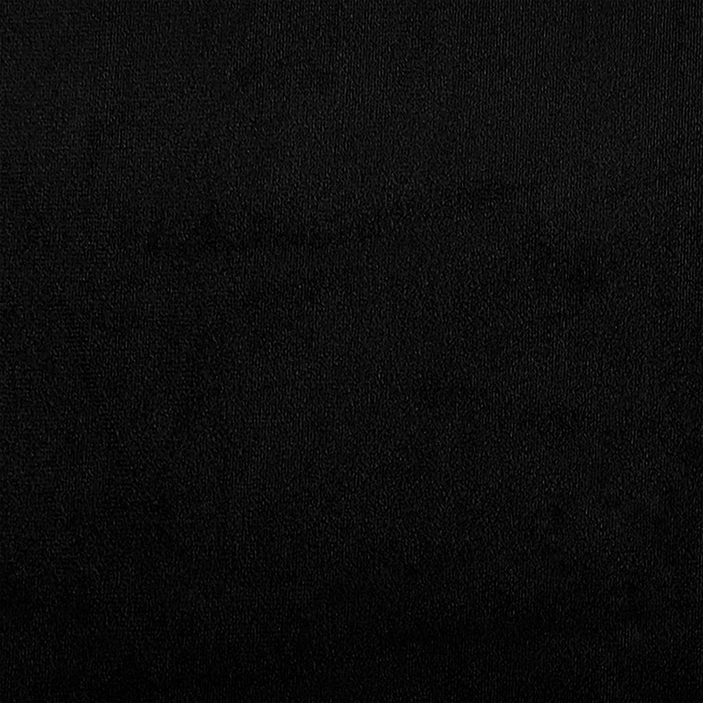 Bolsterkissen 2 Stück Schwarz Ø 15 x 40 cm Mikrofaserstoff