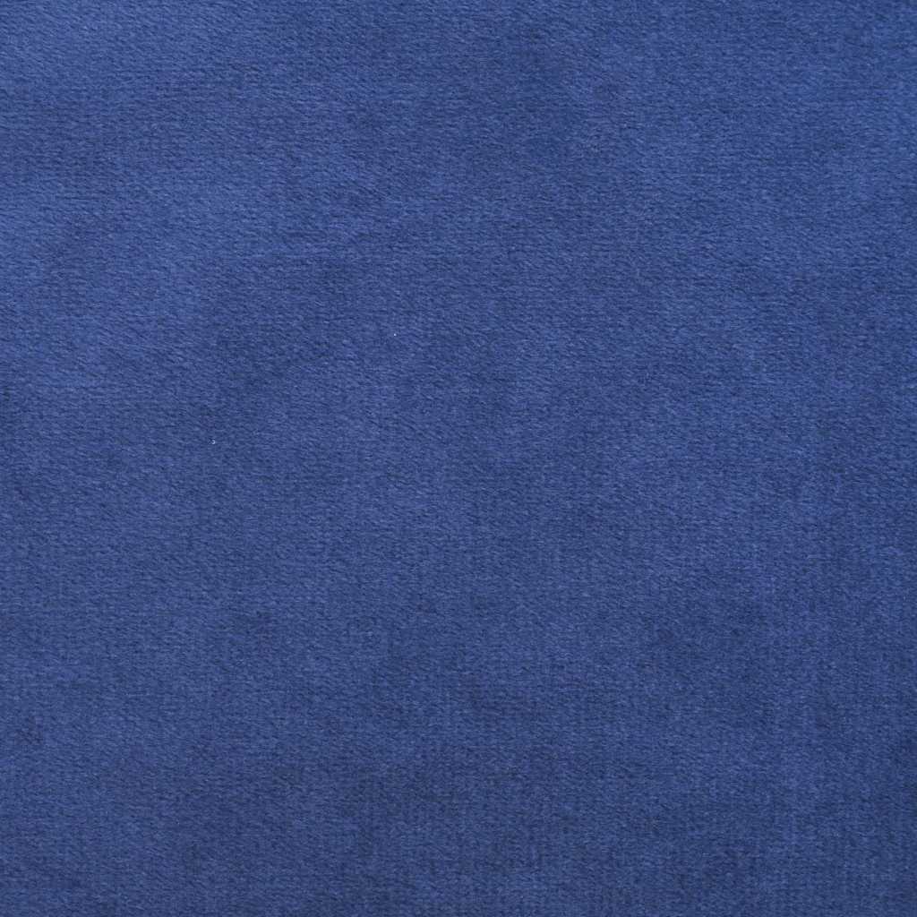 Bolsterkissen 2 Stück Polizeiblau Ø 25 x 70 cm Cordstoff
