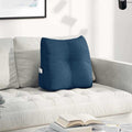Rücken Kissen Blau 45 x 24 x 50 cm Stoff