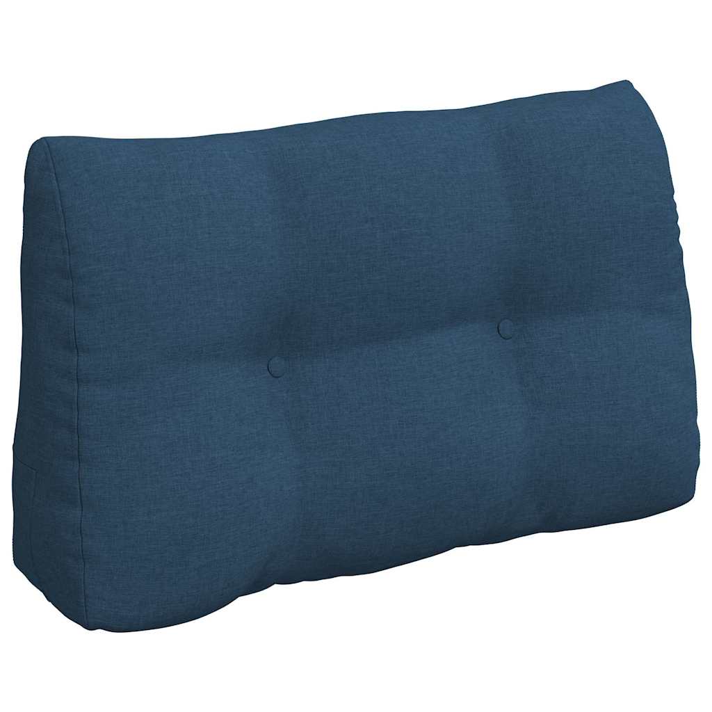 Rücken Kissen Blau 80 x 24 x 50 cm Stoff