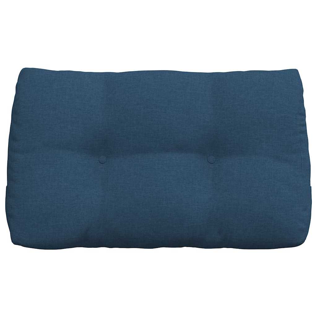 Rücken Kissen Blau 80 x 24 x 50 cm Stoff