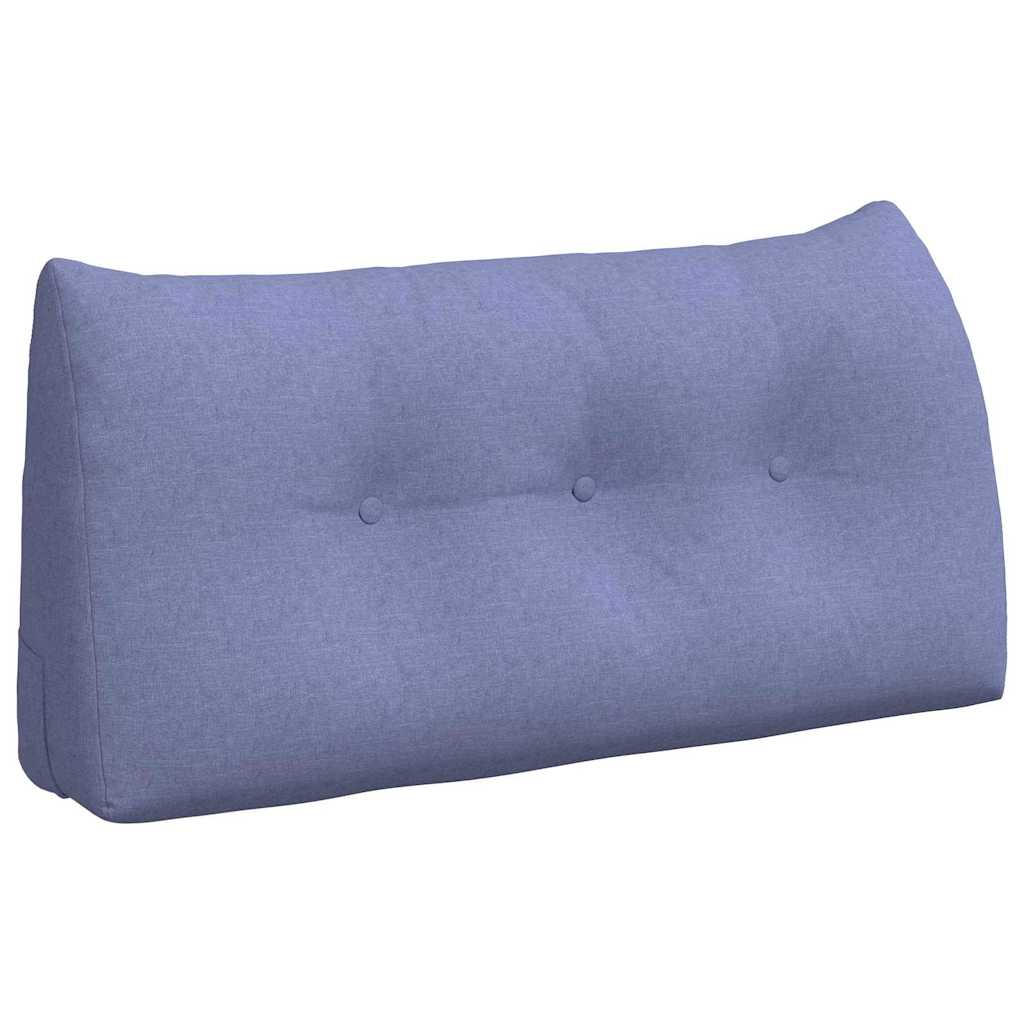 Rücken Kissen Jeans blau 100 x 24 x 50 cm Stoff