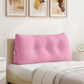 Rücken Kissen Rosa 100 x 24 x 50 cm Stoff