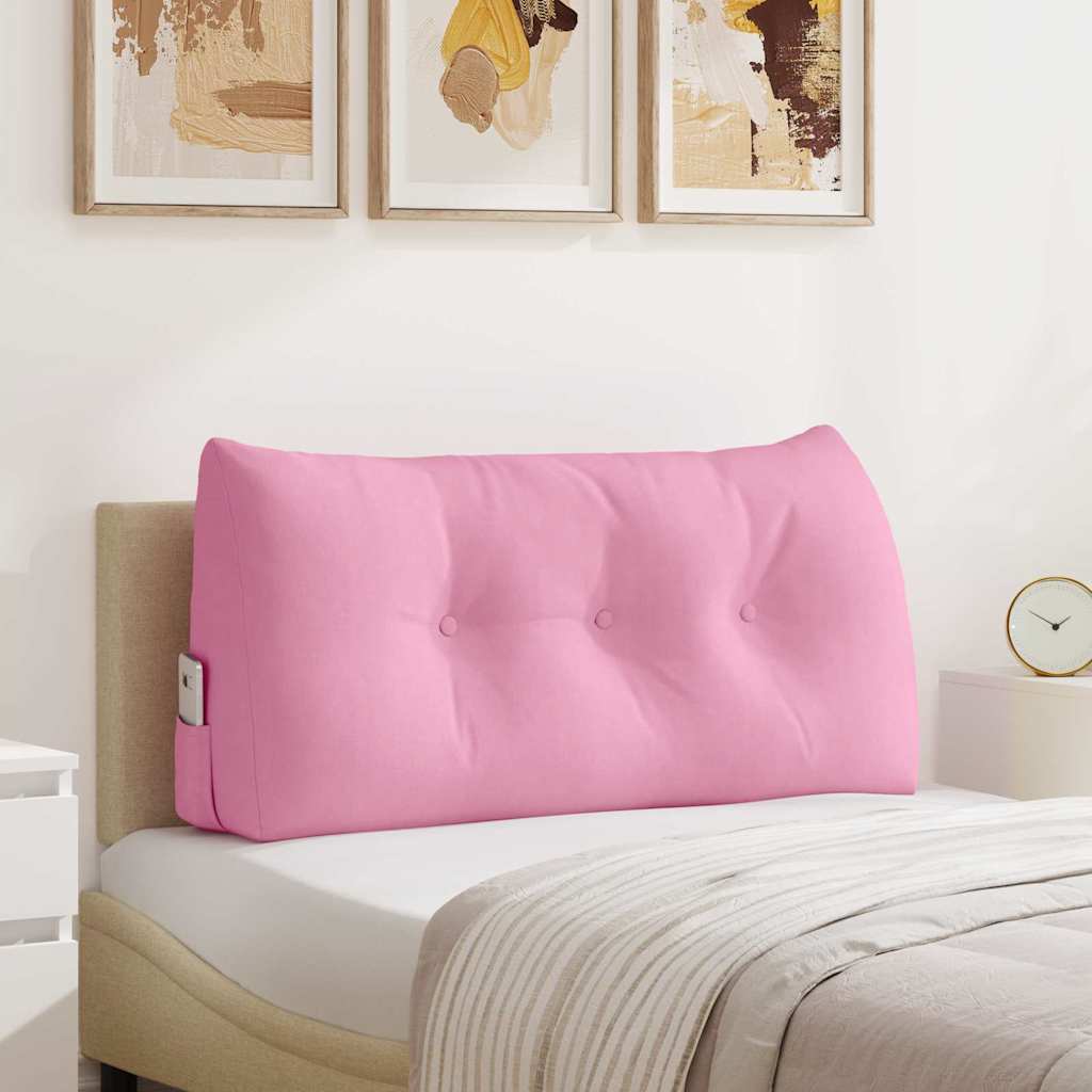 Rücken Kissen Rosa 100 x 24 x 50 cm Stoff