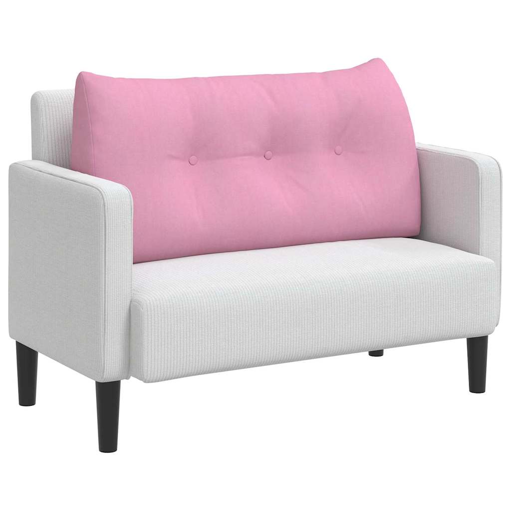 Rücken Kissen Rosa 100 x 24 x 50 cm Stoff