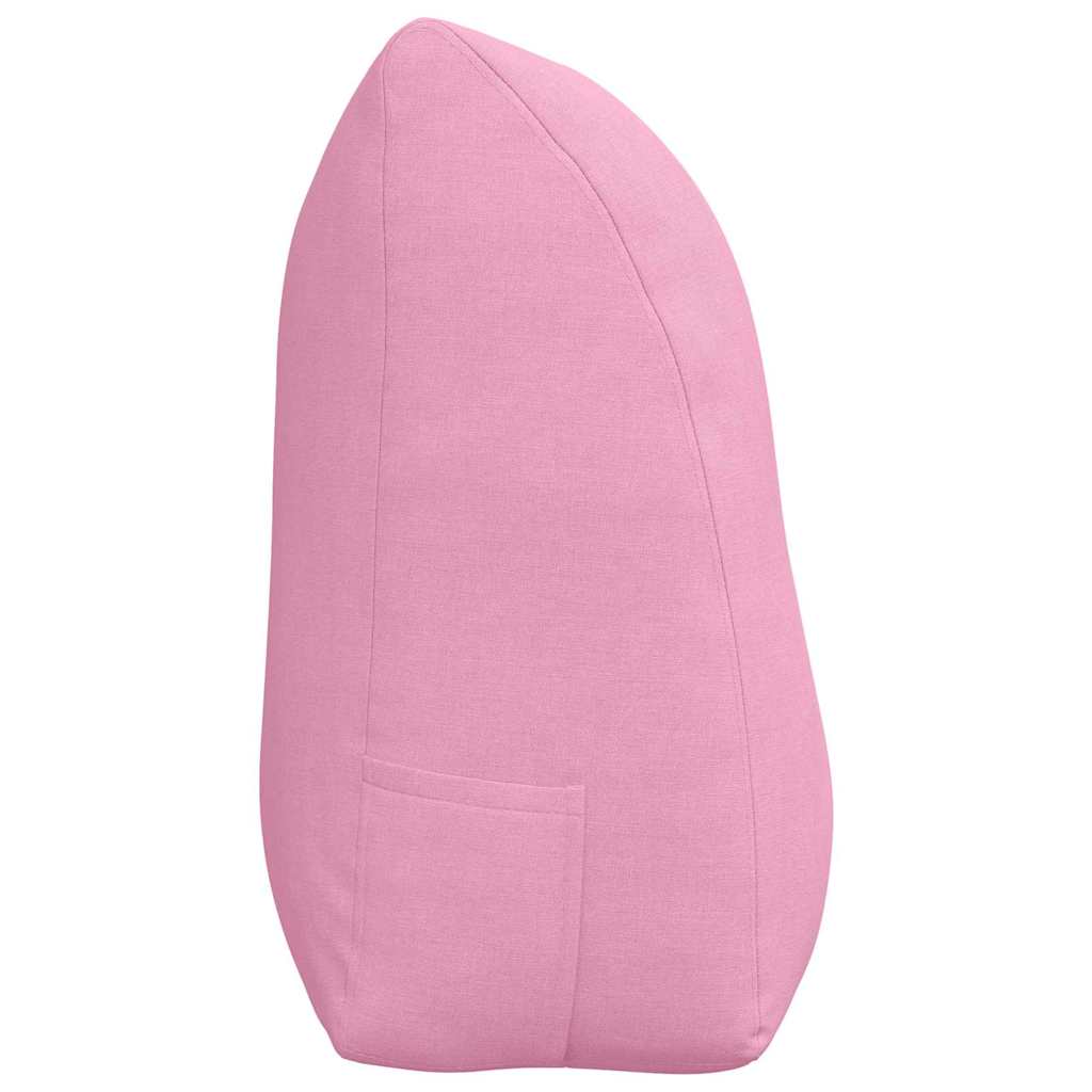 Rücken Kissen Rosa 100 x 24 x 50 cm Stoff