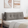 Rücken Kissen Taupe 120 x 24 x 50 cm Stoff