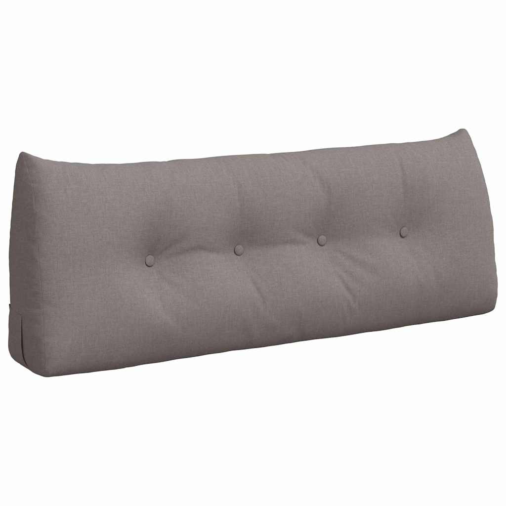 Rücken Kissen Taupe 120 x 24 x 50 cm Stoff