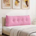 Rücken Kissen Rosa 120 x 24 x 50 cm Stoff