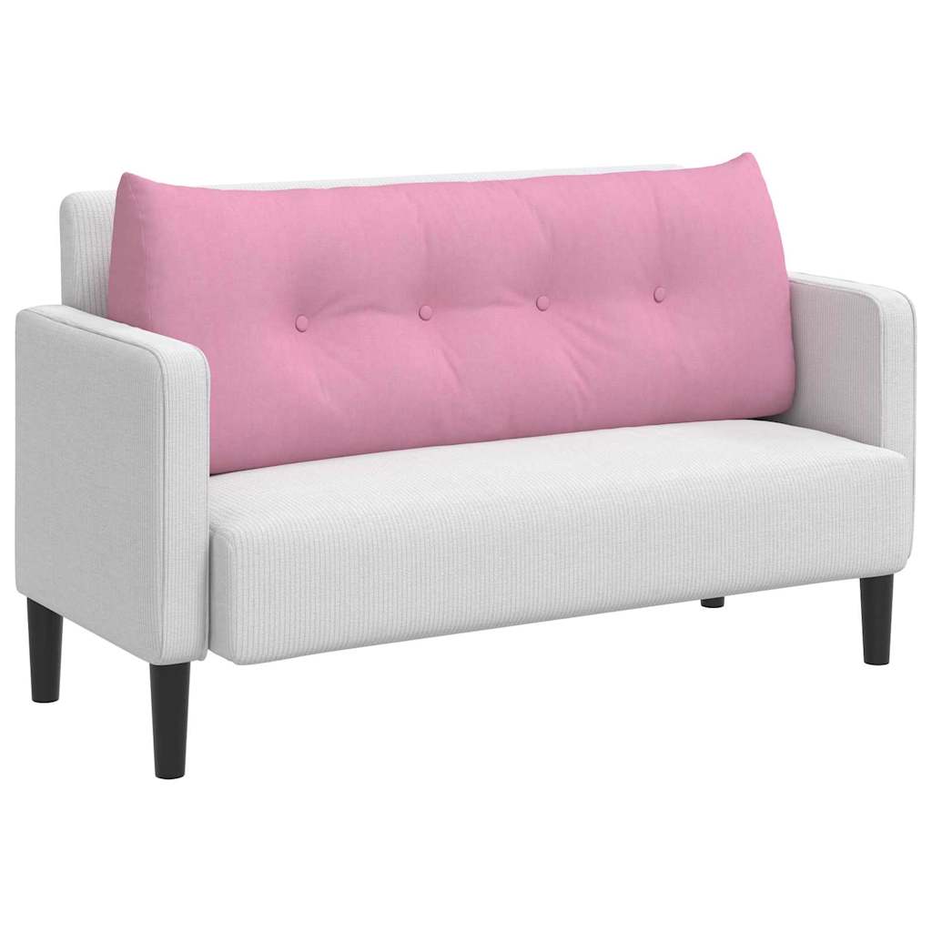Rücken Kissen Rosa 120 x 24 x 50 cm Stoff