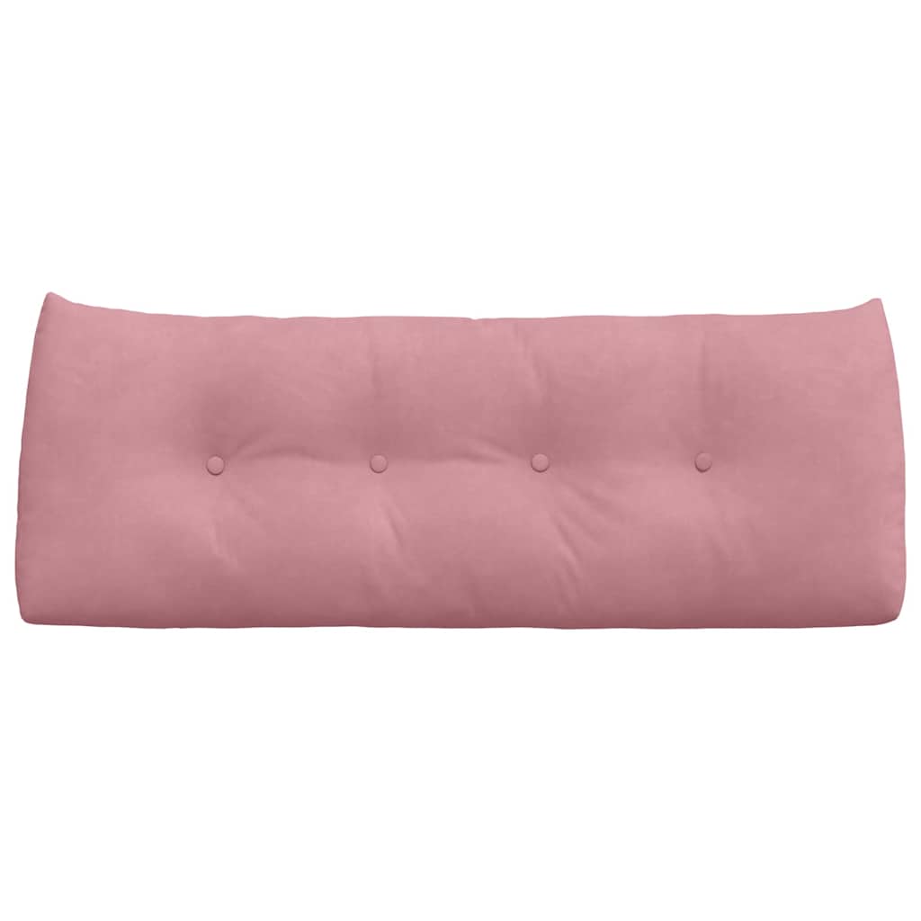 Rückenkissen Rosa 120 x 24 x 50 cm Samt