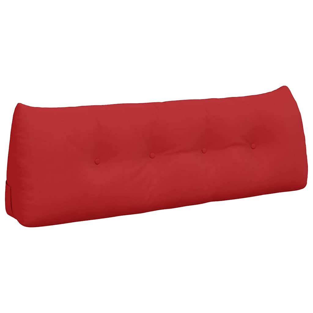 Rücken Kissen Rot 140 x 24 x 50 cm Stoff
