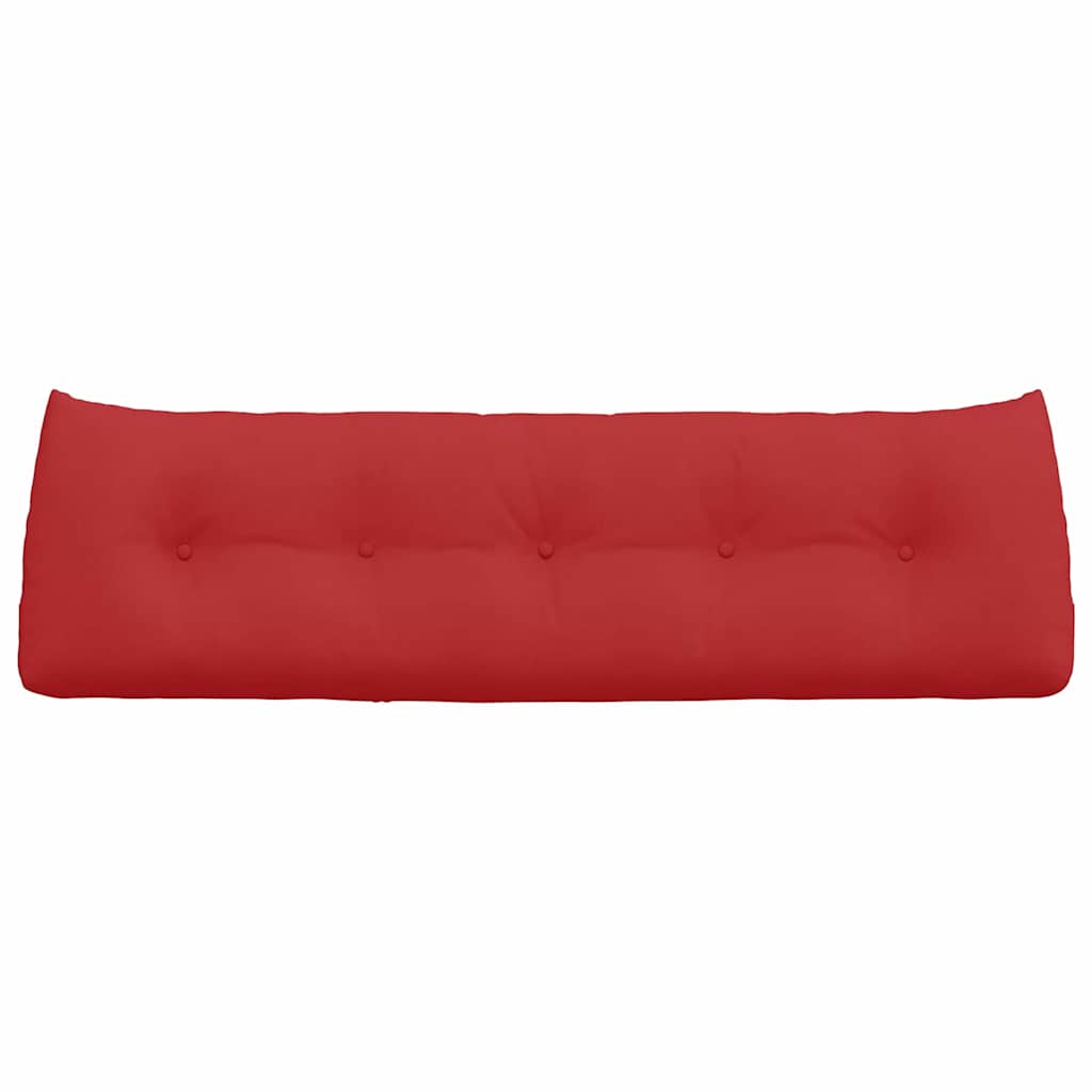 Rücken Kissen Rot 160 x 24 x 50 cm Stoff