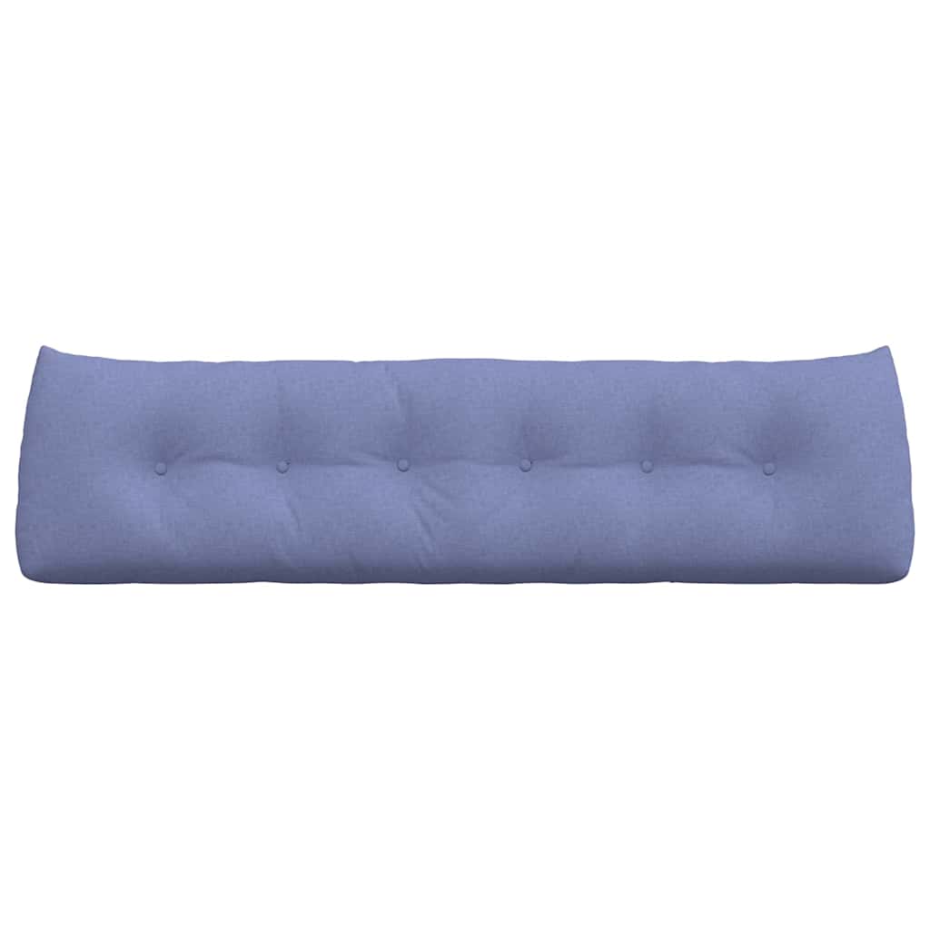 Rücken Kissen Jeans blau 180 x 24 x 50 cm Stoff