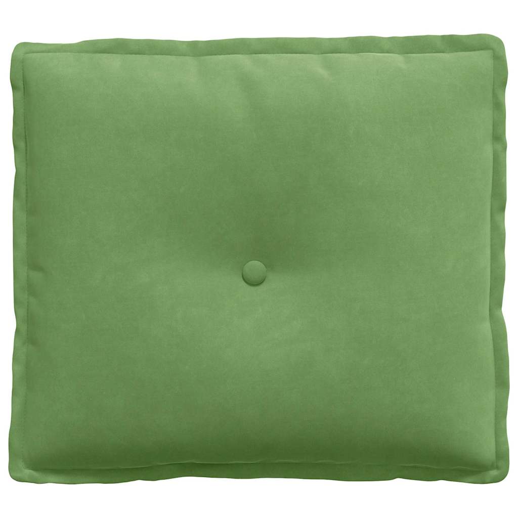Rückenkissen Hellgrün 50 x 45 cm Cordstoff