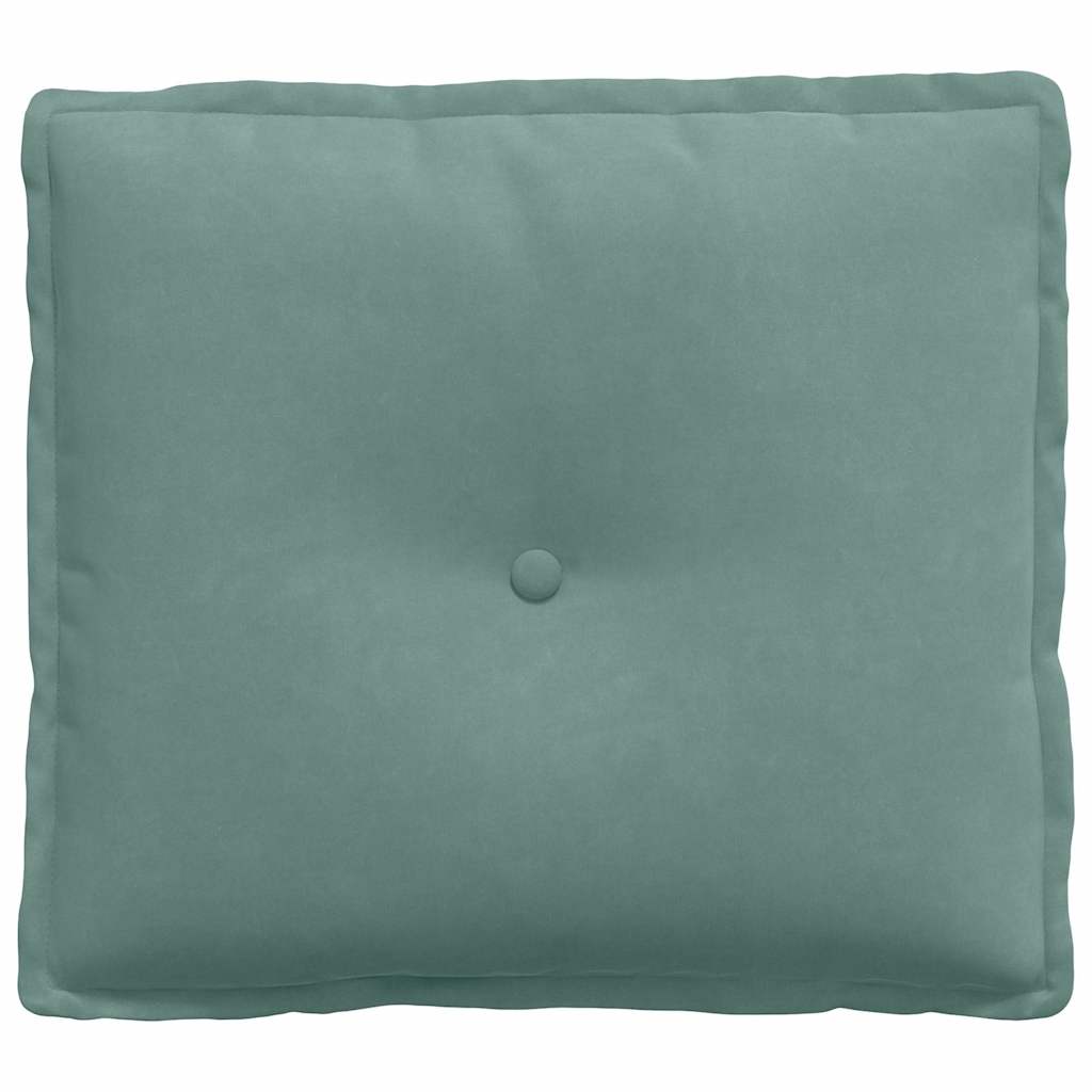 Rückenkissen Meergrün 50 x 45 cm Cordstoff