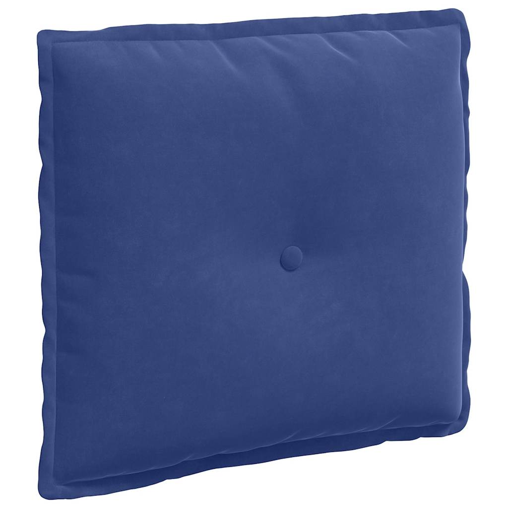 Rückenkissen Polizeiblau 50 x 45 cm Cordstoff
