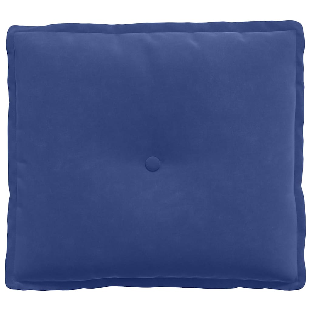Rückenkissen Polizeiblau 50 x 45 cm Cordstoff