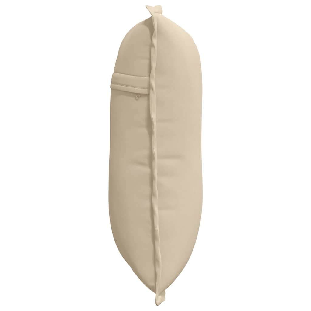 Rückenkissen Creme 50 x 45 cm Mikrofaserstoff