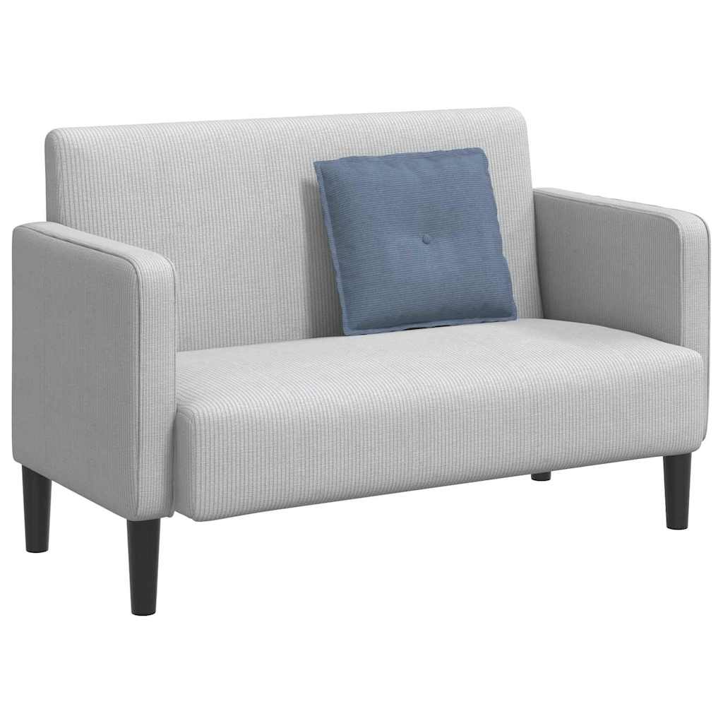 Rückenkissen Blau 50 x 45 cm Cordstoff