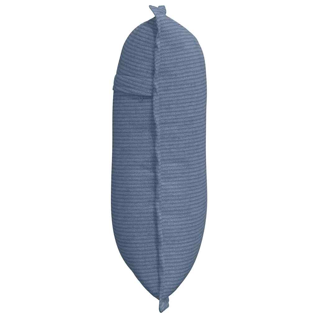 Rückenkissen Blau 50 x 45 cm Cordstoff