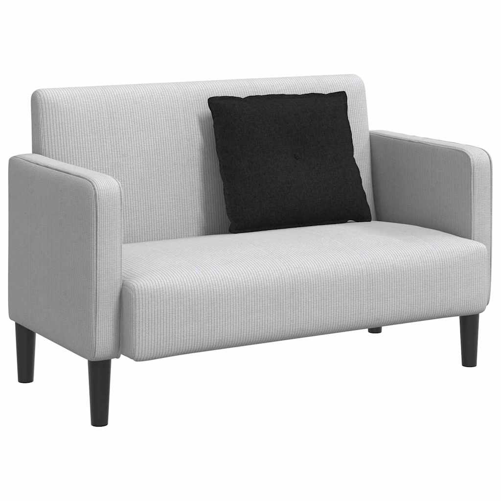 Rückenkissen Schwarz 60 x 19 x 50 cm Stoff