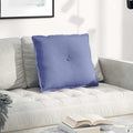 Rückenkissen Jeans blau 60 x 19 x 50 cm Stoff