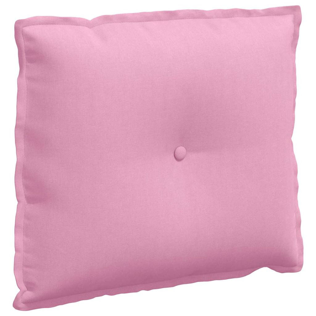 Rückenkissen Rosa 60 x 19 x 50 cm Stoff