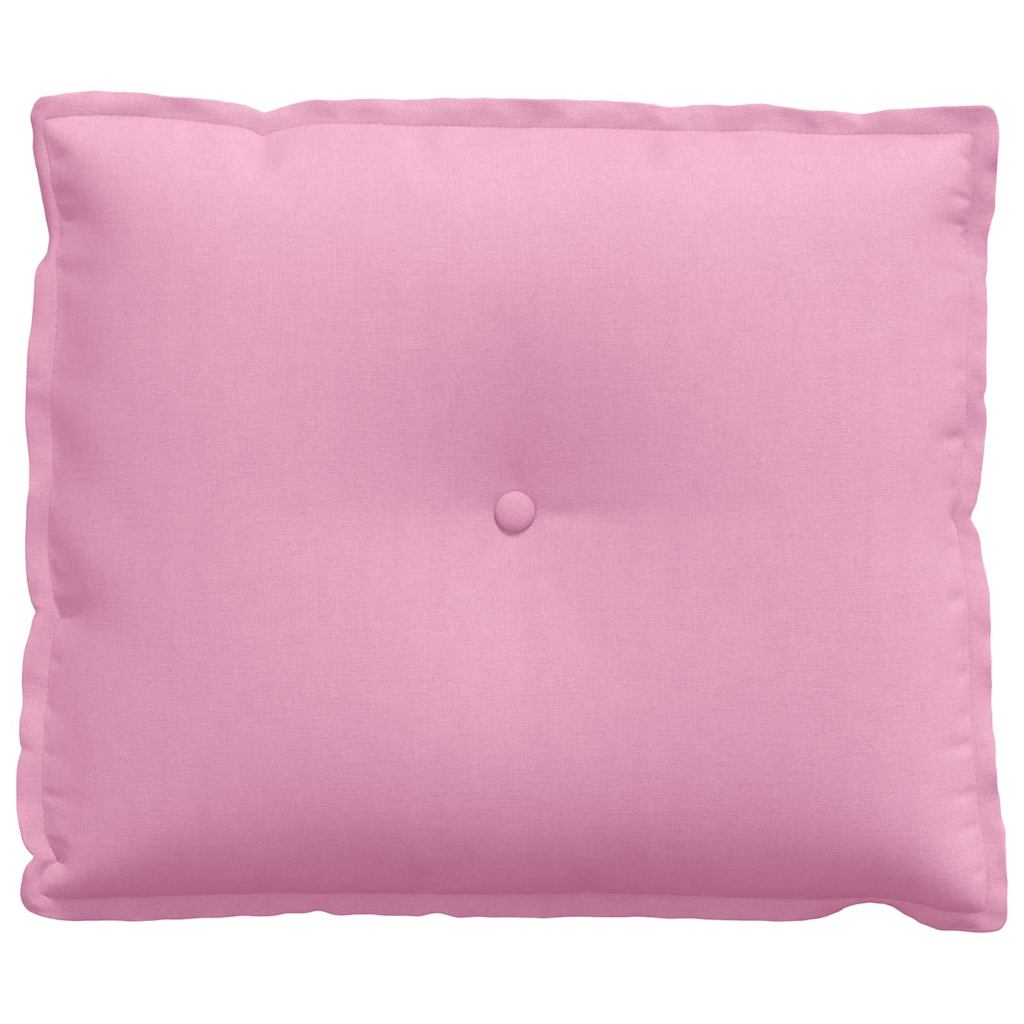 Rückenkissen Rosa 60 x 19 x 50 cm Stoff