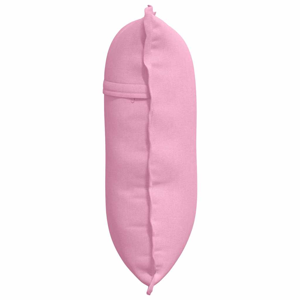 Rückenkissen Rosa 60 x 19 x 50 cm Stoff